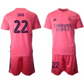 Camisolas de futebol Real Madrid ISCO 22 Criança Equipamento Alternativa 2020/21 Manga Curta